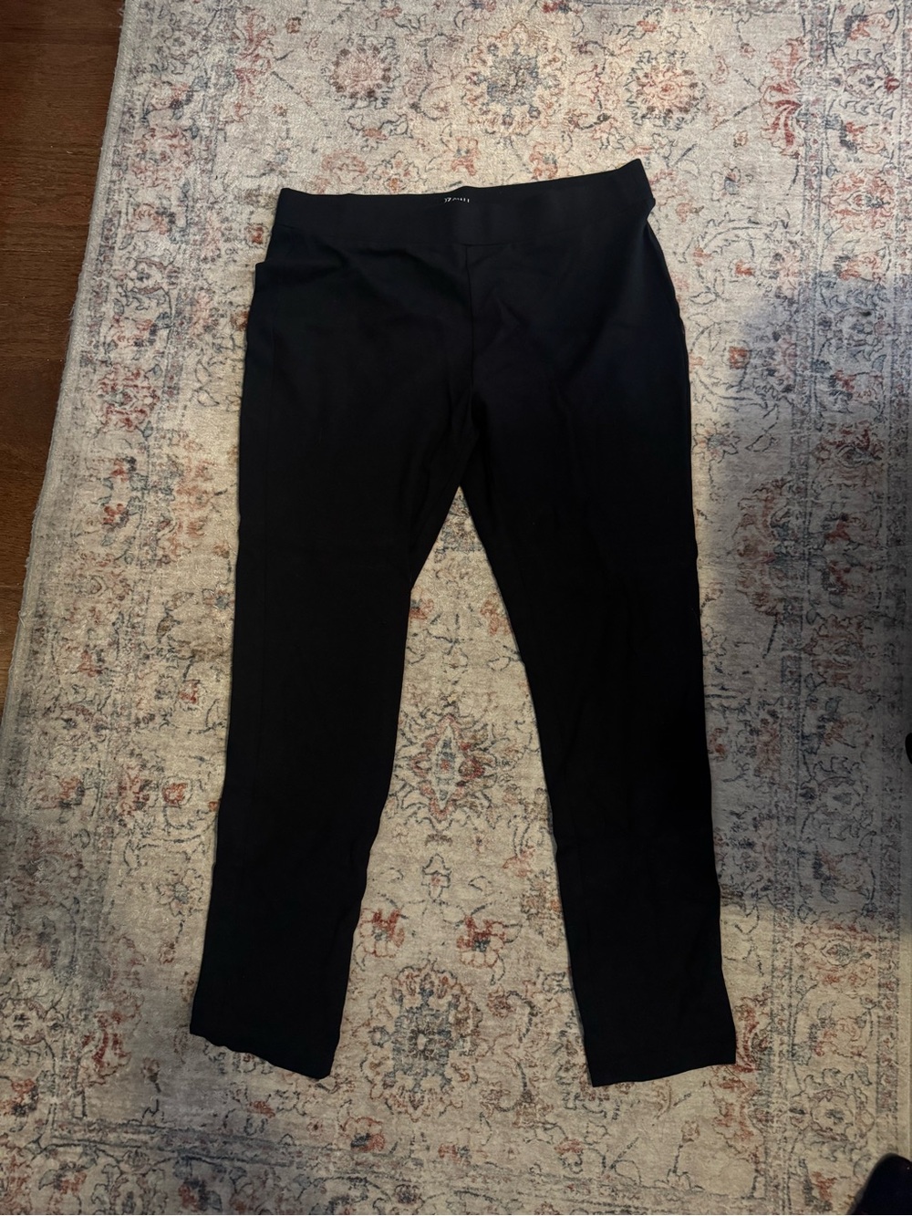 Roz & Ali Black Skinny Ponte Leggings